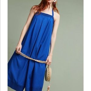 Anthropologie wide keg jumpsuit